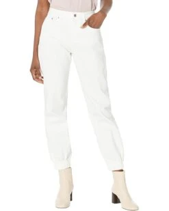 MICHAEL Michael Kors Boyfriend Denim Joggers In Bone
