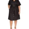 MICHAEL Michael Kors Plus Size Poplin Tie Front Dress -MICHAEL Michael Kors Sale Store 611WFuaIBLL. AC SR736920