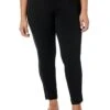 MICHAEL Michael Kors Plus Size Leather Panel Leggings