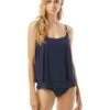 MICHAEL Michael Kors Iconic Solids Double Layer Tankini Top -MICHAEL Michael Kors Sale Store 714OTTBUGPL. AC SR736920