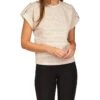 MICHAEL Michael Kors Stripe Snap Epaulette T-Shirt -MICHAEL Michael Kors Sale Store 71XLGsYd5QL. AC SR736920