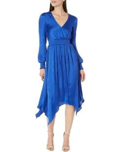 MICHAEL Michael Kors Fractal Zebra Plisse Dress