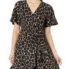 MICHAEL Michael Kors Giraffe Flutter Mini Wrap Dress -MICHAEL Michael Kors Sale Store 81gdyfEcH6L. AC SR736920