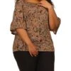 MICHAEL Michael Kors Plus Size Paisley Flare Sleeve Top -MICHAEL Michael Kors Sale Store 81mOt3KDnZL. AC SR736920