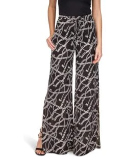 MICHAEL Michael Kors Petite Chain High Slit Pants