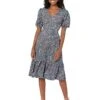 MICHAEL Michael Kors Petite Print Tie Back Midi Dress -MICHAEL Michael Kors Sale Store 81zn1xvU16L. AC SR736920