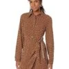 MICHAEL Michael Kors Petite Geo Button-Down Tie Dress -MICHAEL Michael Kors Sale Store 91NC4ai8lML. AC SR736920
